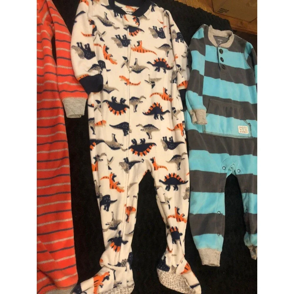 18m 18 month 3pc boys lot pjs outfits